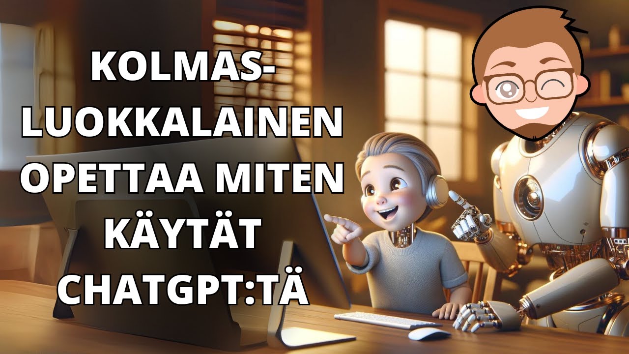 Kolmasluokkalainen opettaa miten käytät ChatGPT:tä
