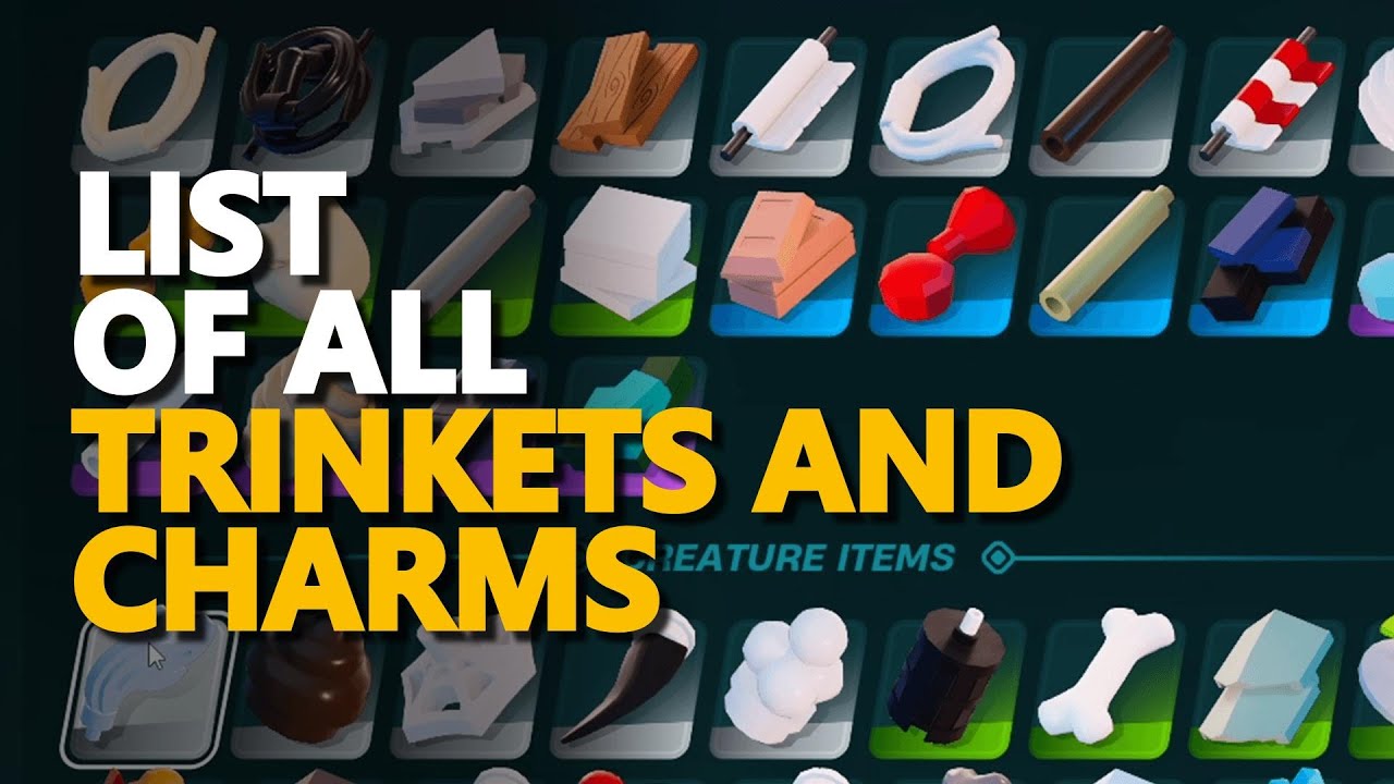 List of all Trinkets and charms Best Gear Fortnite Lego YouTube