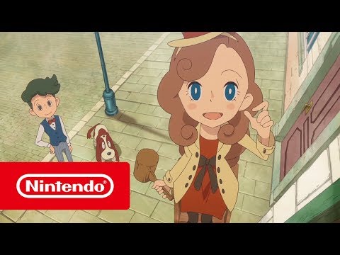 عرض دعائي جديد يقدمه Layton’s Mystery Journey : Katrielle and The Millionaire’s Conspiracy