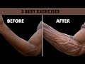 ONLY 3 EXERCISES TO BUILD FOREARM AT HOME (NO EQUIPMENT) | Home exercises