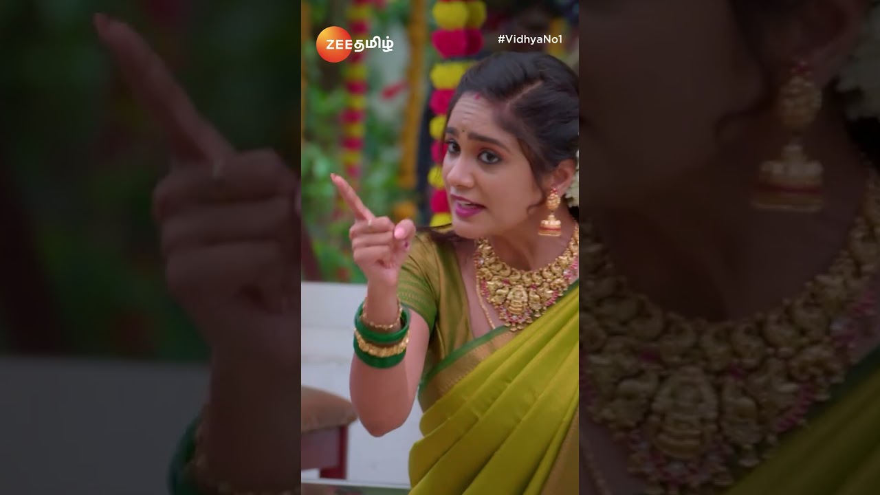 Vidhya No.1 (வித்யா நம்பர் 1) - Mon-Sat, 10:30 PM - Zee Tamil 
