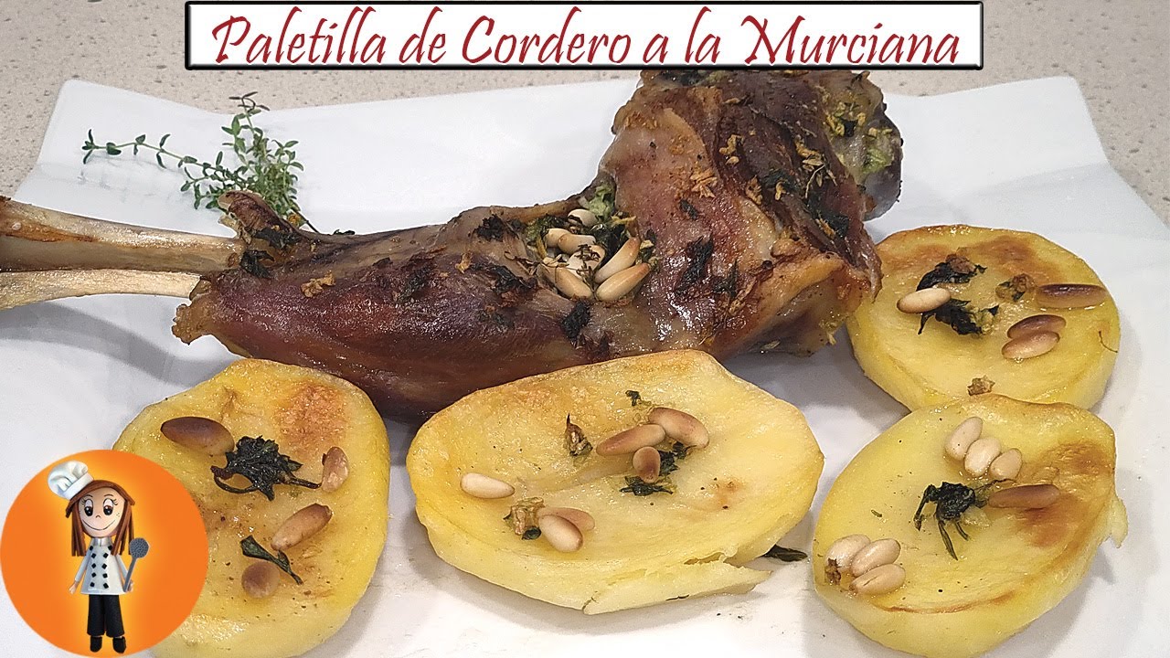 Paletilla de Cordero a la Murciana | Receta de Cocina en Familia - YouTube