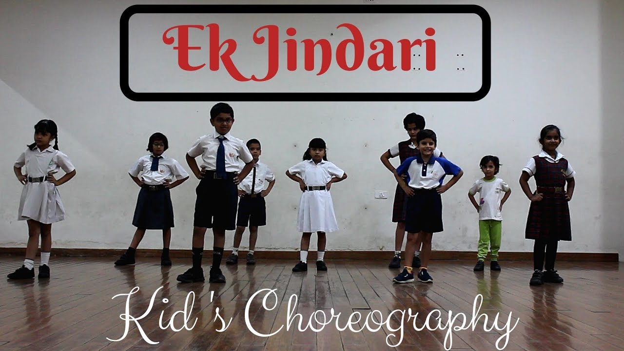 Ek Jindari | Hindi Medium | Kid's Dance Routine - YouTube