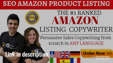 I will write a killer SEO amazon listing product description fba optimization