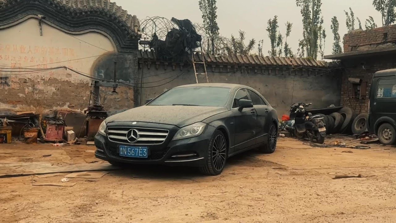 Реставрация Mercedes-Benz CLS — ждем, когда снова зазвучит рев двигателя.