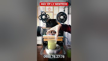 Máy dập cốc tự động X10 Pro sản xuất newtech #shorts