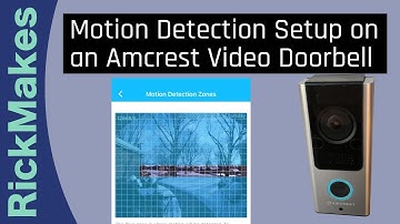 Motion Detection Setup on an Amcrest Video Doorbell