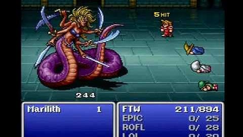 FF1 SWNCC challenge part 13 Fiends in ToC past