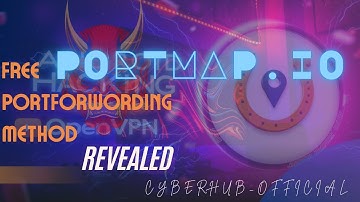 Free Portforwording Method  "The Portmap.io". #cybersecurity #ratprotection #portforwarding