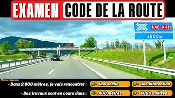 TEST du CODE DE LA ROUTE 2025 # 13 - 40 Questions à l