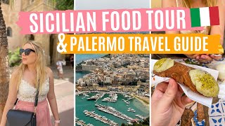 STREET FOOD in Sicily, Italy 🍋| Palermo FOOD TOUR & Travel Guide | Cefalù | Sicily VLOG 2