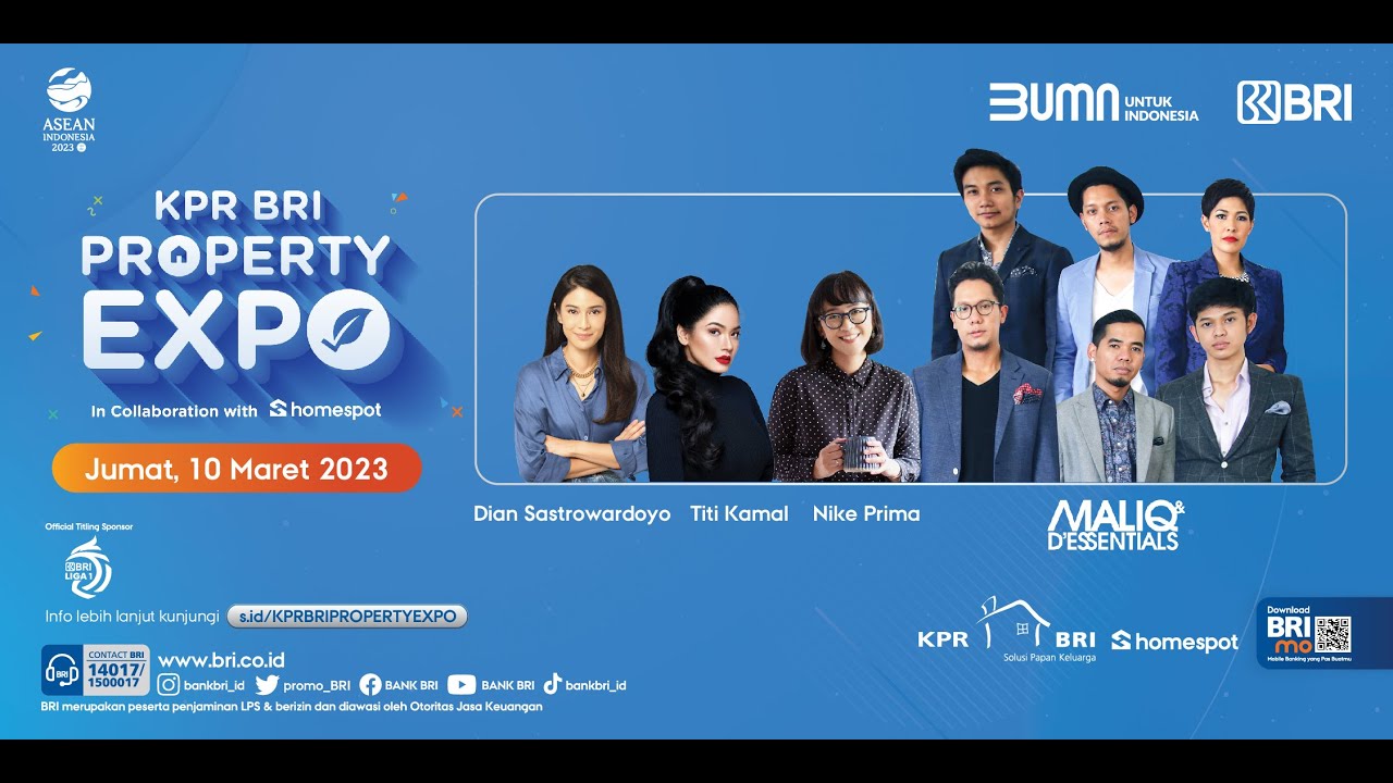 KPR BRI Property Expo Bandung - Day 1, 10 Maret 2023