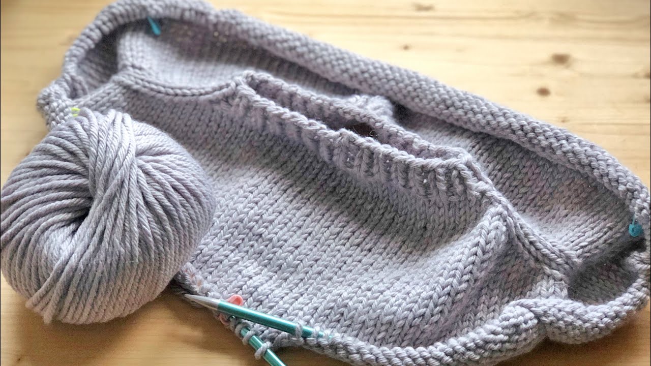 Maglia metodo Contiguous e manica a calice - Il Venerdì della Maglia - 2° parte