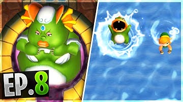 LEARNING TO SWIM WITH ZORAS! | Legend Of Zelda A Link Between Worlds Lets Play Episode 8 - RetrOG