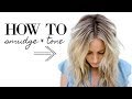 How to SMUDGE & TONE Hair Color Tutorial | Part 2