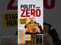 How To Start Indian Polity From Zero For UPSC Preparation (Beginner's Guide) | UPSC 2027-28