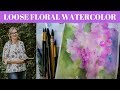 Loose Watercolor Secrets: Paint a Hydrangea in a Loose, Intuitive style with Angela Fehr