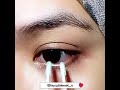 How I wear and remove contact lens using its applicator
