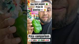 India Walee Dekh Lo! 🤯 Bell Pepper 🫑 Price in America ?#shorts #indianinusa #desiinusa