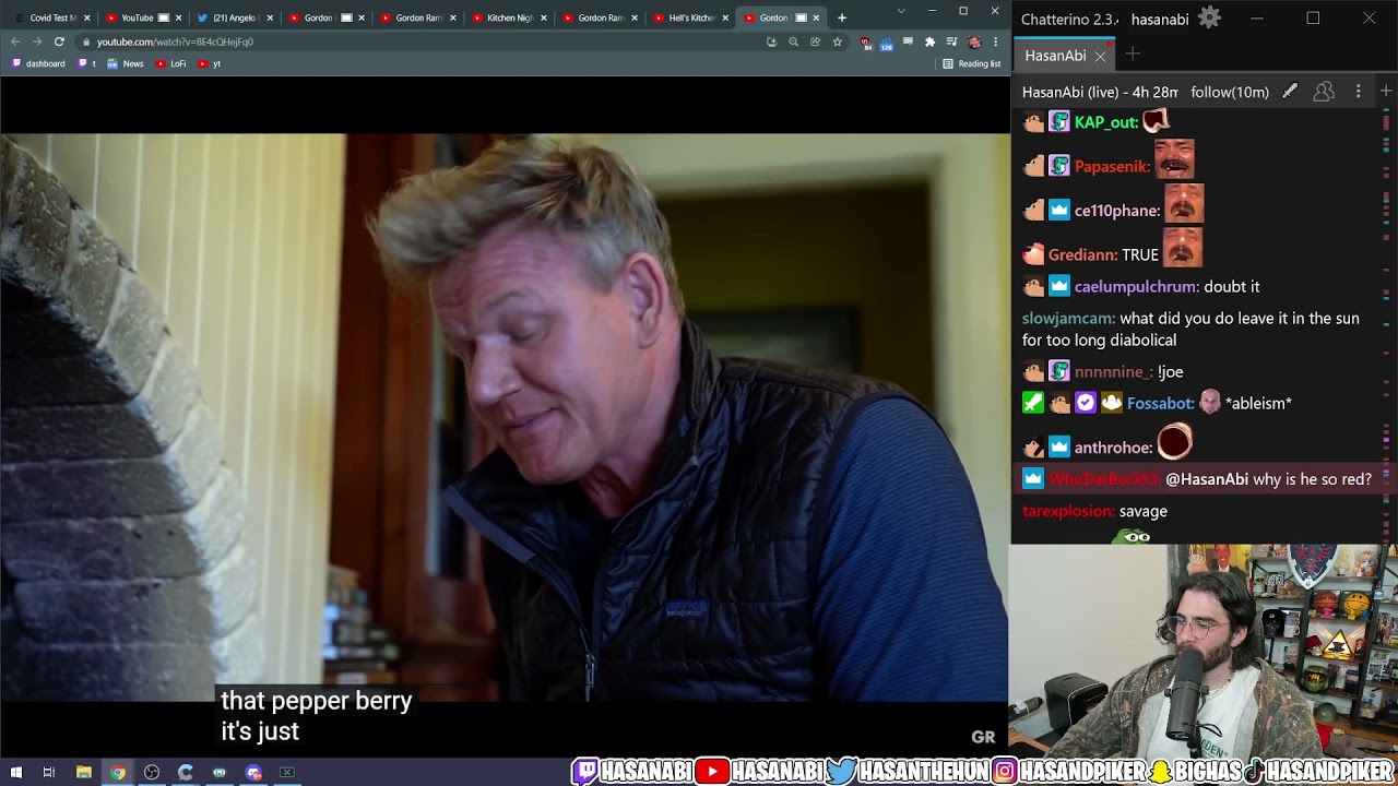 Hasan REACTS to more Gordon Ramsay Videos