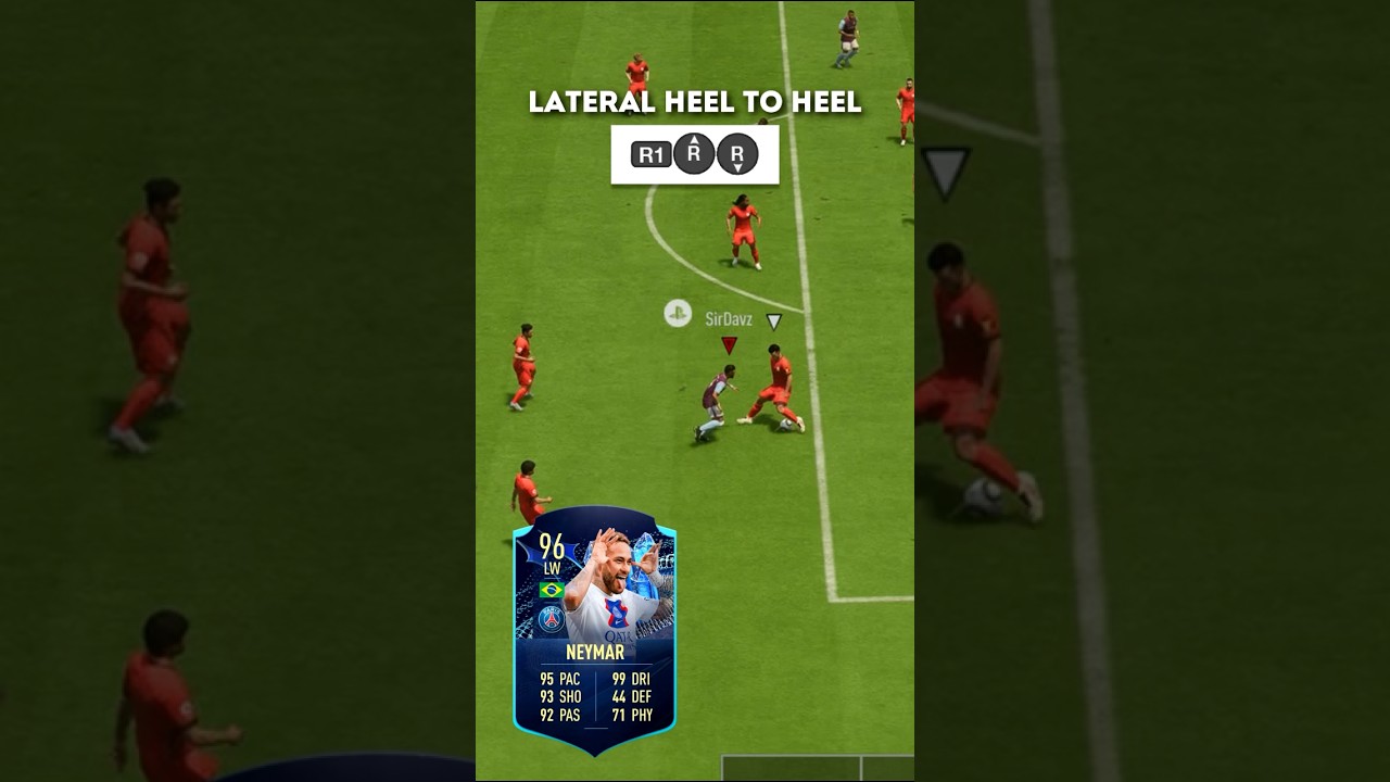 Scoring a CRAZY SKILL GOAL with 96 TOTS Neymar
