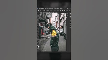 Fire Effect in Photoshop#photoshoptutorial #shorts