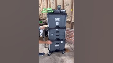 New Stack Pack from FLEX! Pre-order now. #flexstackpack #construction #packout #tools #powertools