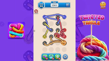 Twisted Tangle - Level 154 - Gameplay walkthrough