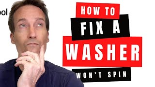 ✨ How To Fix A Maytag Washer That - Won’t Spin ✨