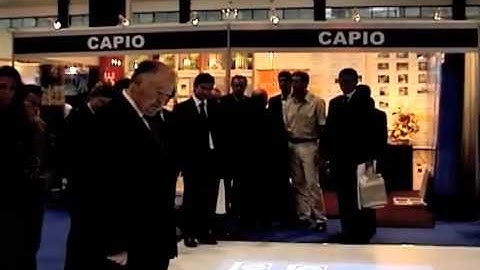 Interactive Floor @ FIC2009 - Wow!Systems