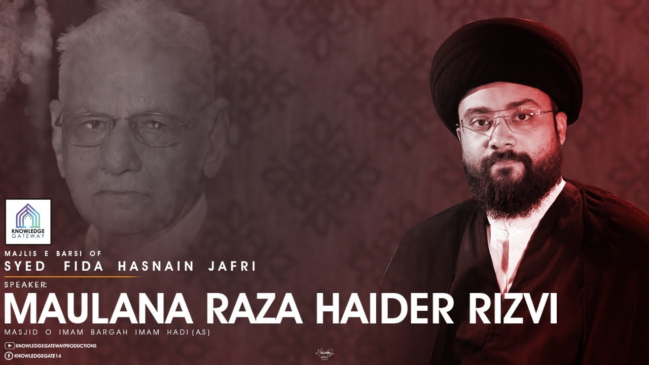 Hadi Raza Rizvi Live | Majlis e Hazrat e Abu Talib | Maulana Raza Haider Rizvi | Imam ...