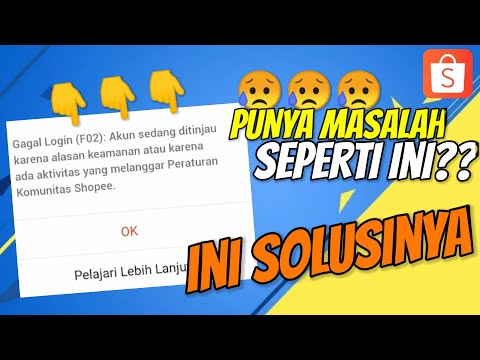 AKUN SHOPEE GAGAL LOGIN??? GINI CARA MENGEMBALIKAN AKUN SHOPEE ID KITA