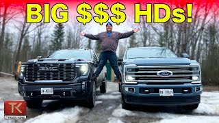 Ford F250 Limited vs GMC Sierra 2500 Denali Ultimate  Which Luxury Truck is Better?