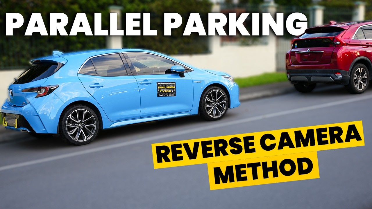 Parallel Parking - The Reverse Camera Technique - YouTube