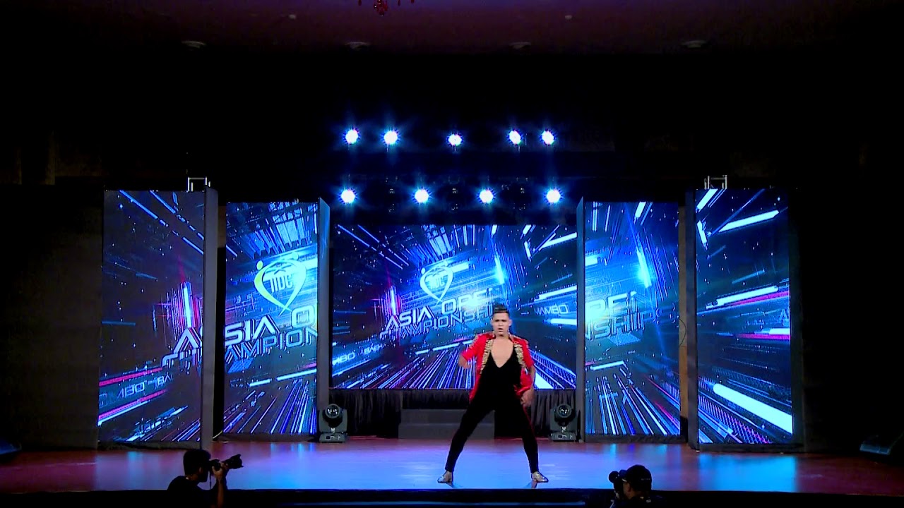 Solo Pro Open Runner up - Amit Rajput - IIDC 2017 - Asia Open Championship workshop cafe