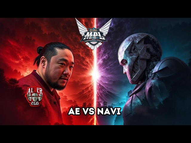 MPL S18 AE VS NAVI - MATCH PERDANA ROSTER BARU AE 😱😱