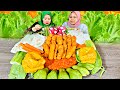 SEDERHANA‼️CHICKEN STICK,TAHU KEJU,SAMBAL &amp; PLATTER LALAPAN‼️MUKBANG INDONESIA 