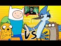 (REACCION) Finn vs Mordecai - Épicas Batallas de Rap del Frikismo | Keyblade