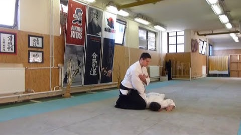 aihanmi katatedori nikyo omote [TUTORIAL] Aikido basic technique