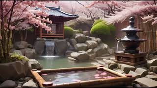 Japanese Spa | Ambient Sounds | ASMR  | Meditation | Relaxing | Sleep