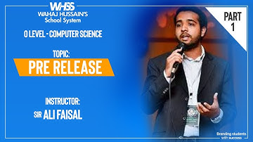 Computer Science O Level By Sir Ali Faisal Pre Release Part 1 (1)