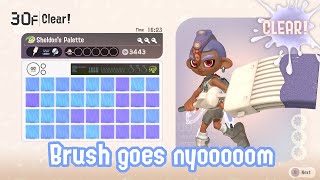 Splatoon 3 Side Order: Full Mobility Brush