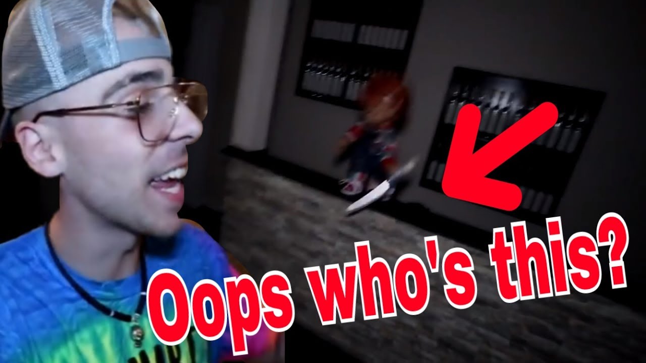ImJayStation ONE MAN HIDE AND SEEK CHUCKY, ITS FAKE! - YouTube