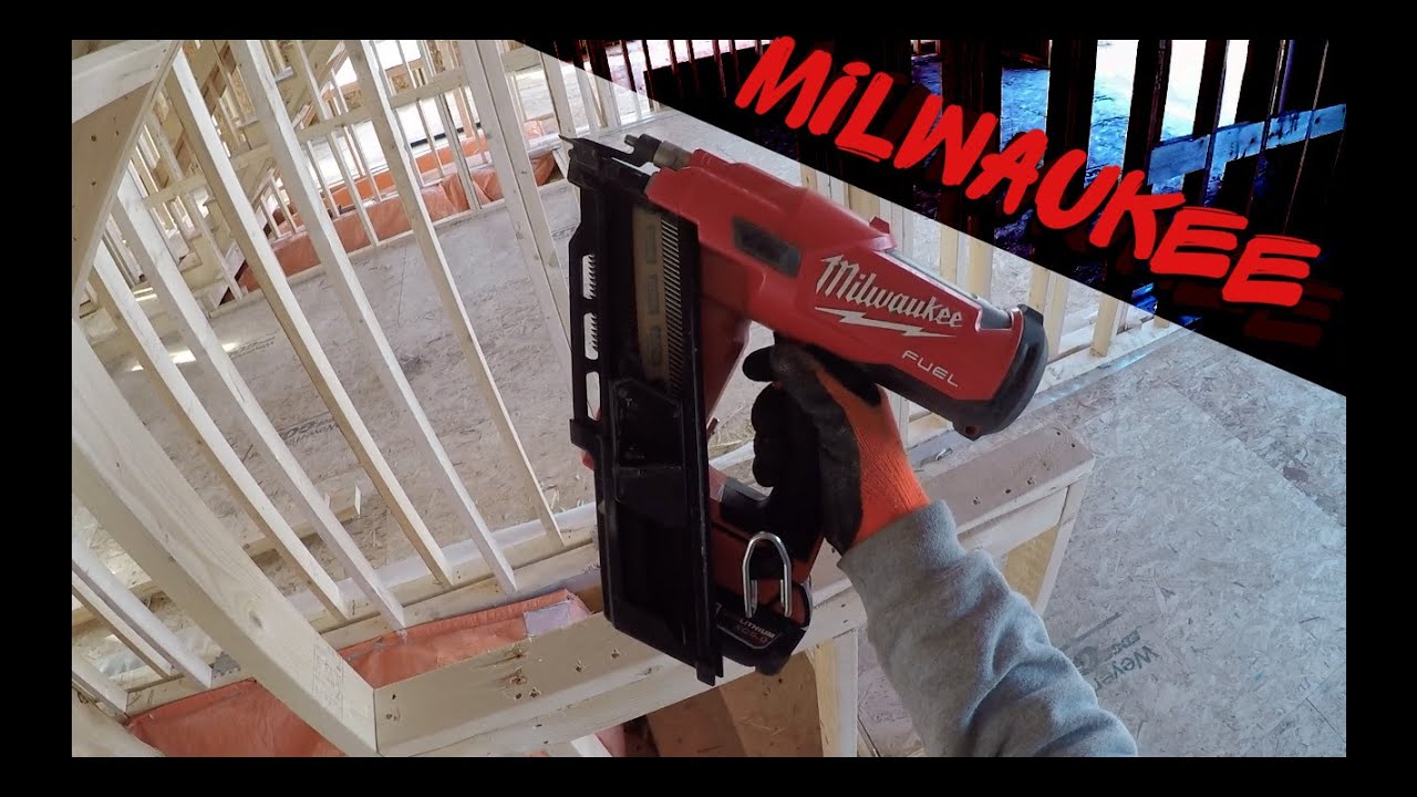 Milwaukee M18 Fuel Framing Nailer YouTube