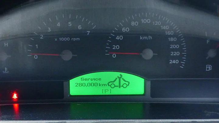 VZ (VY?) Holden Commodore Reset The Service Reminder HD