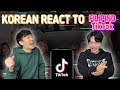 Korean Guys REACT to Filipino TikTok #2 Funny videos