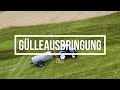Gülleausbringung für den 3.Schnitt