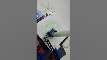 #LEGO Spirograph drawing machine Spirograph design Satisfying Video #shorts #ytshorts #viral