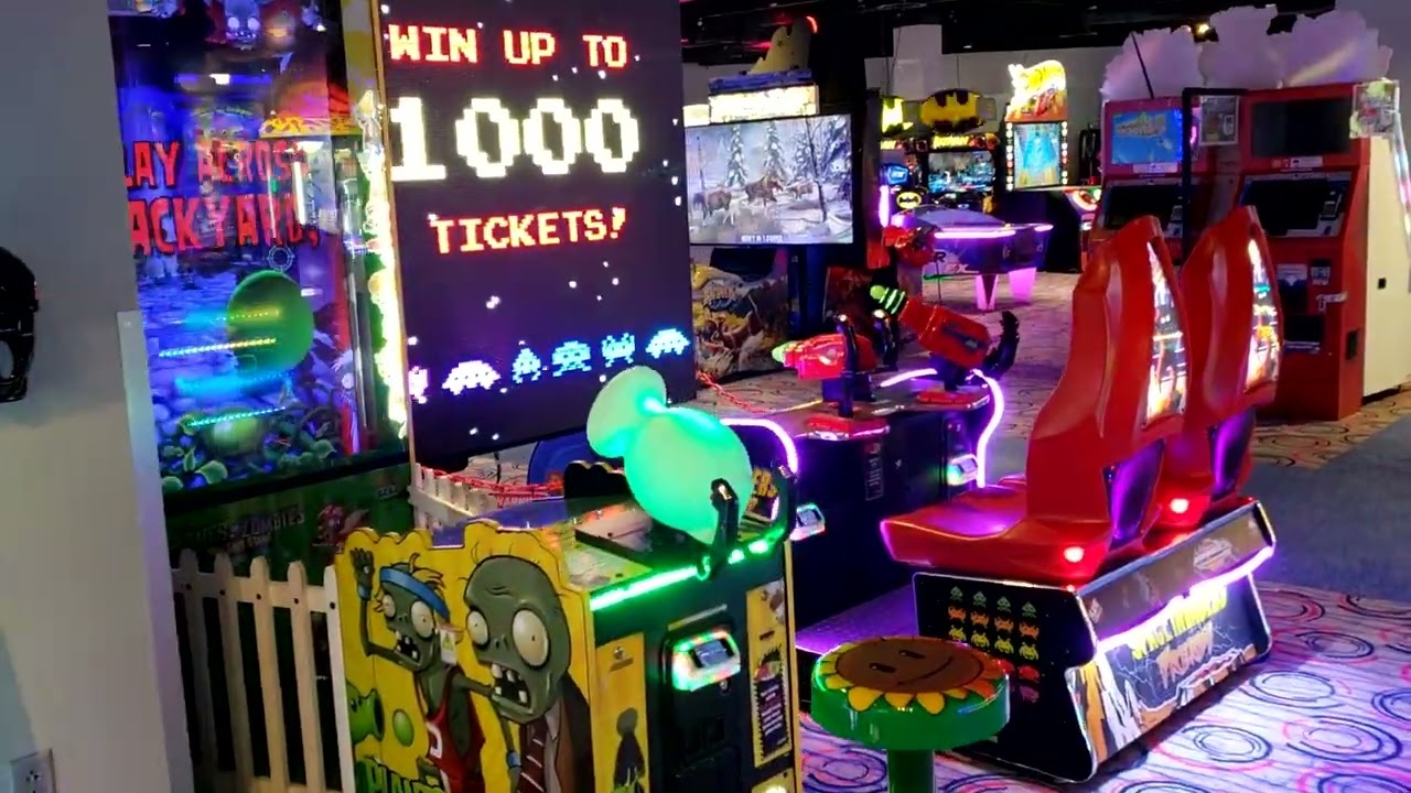 Video Game Arcade Tours Round One Round1 Portland Maine Youtube