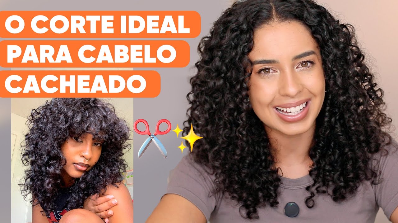 O CORTE PERFEITO PARA O CABELO CACHEADO | JULIANA LOUISE